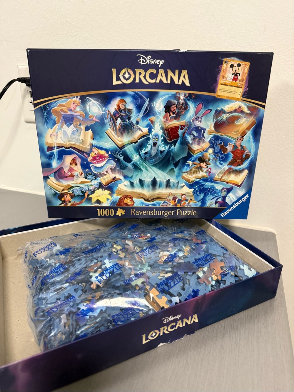 Disney Lorcana 1000-Piece Puzzle – New & Sealed